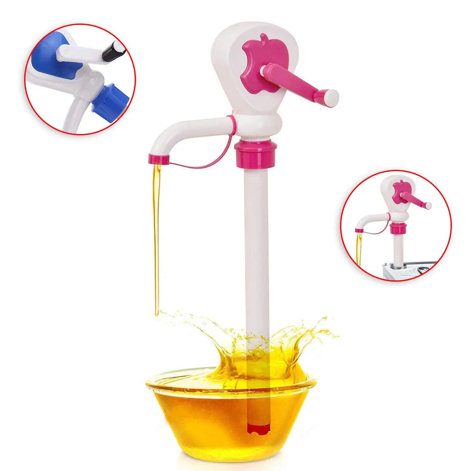 Premium kitchen oil pump with manual handle Premium kitchen oil pump with manual handle